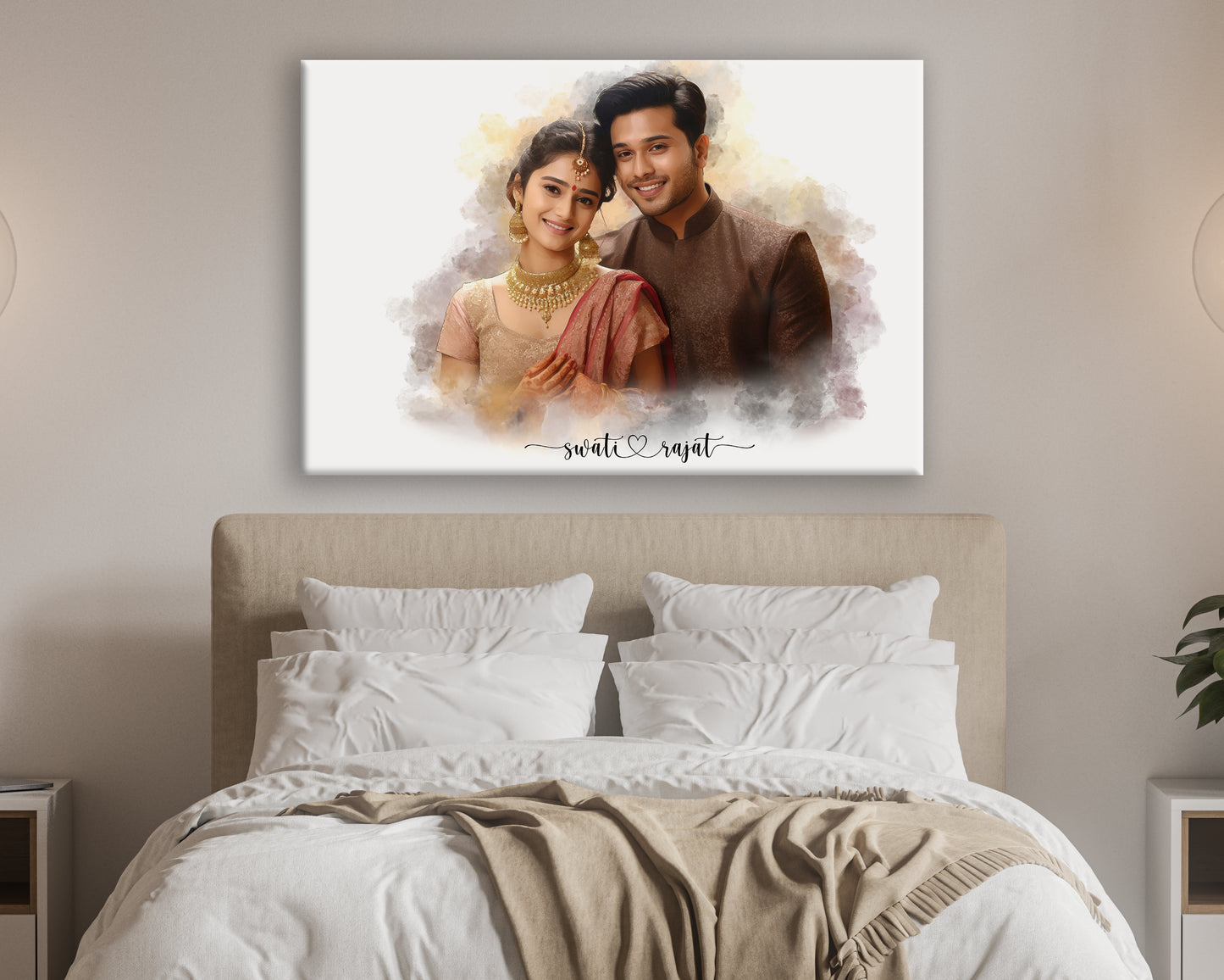 
                  
                    Water Splash Couple Portrait
                  
                