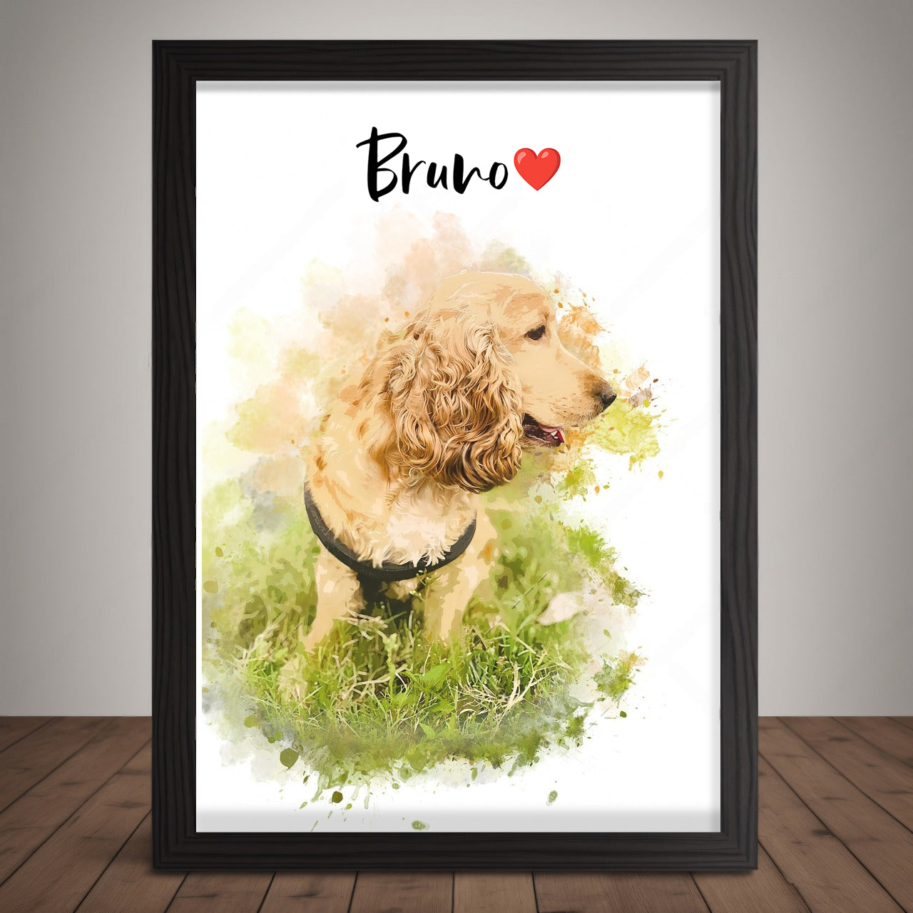 
                  
                    Custom Pet Watercolor Portrait – Personalized Wall Art for Pet Lovers 🐾
                  
                