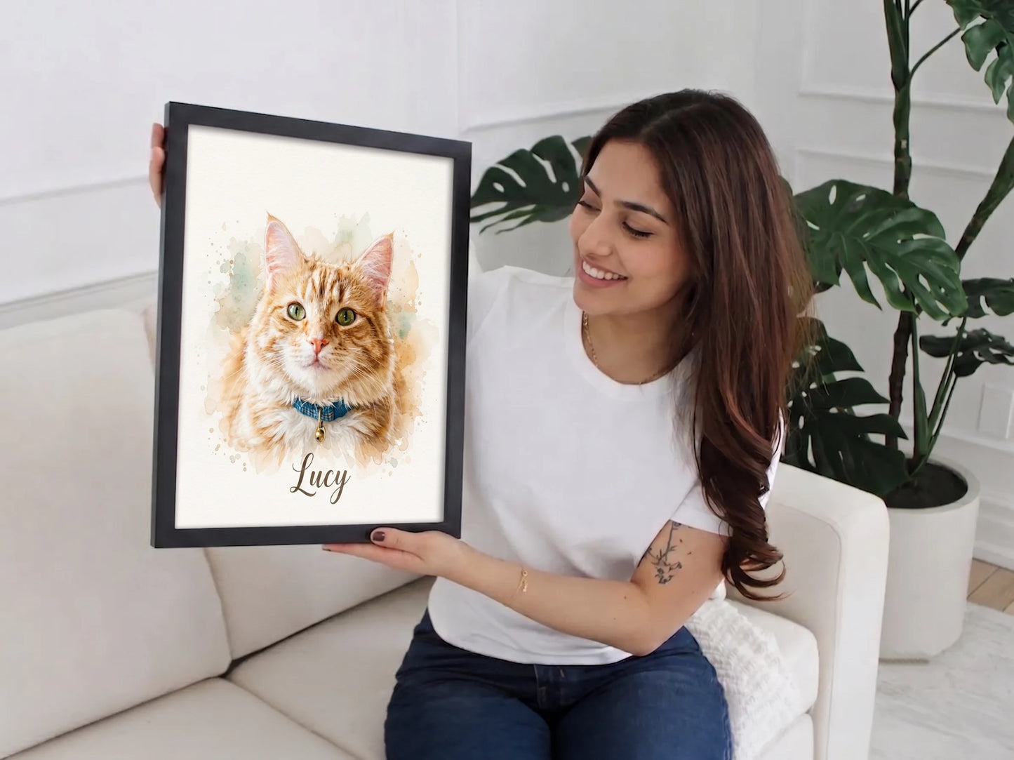 
                  
                    Fur Baby Forever — Custom Watercolor Pet Portrait | Personalized Canvas & Frame Gift India
                  
                