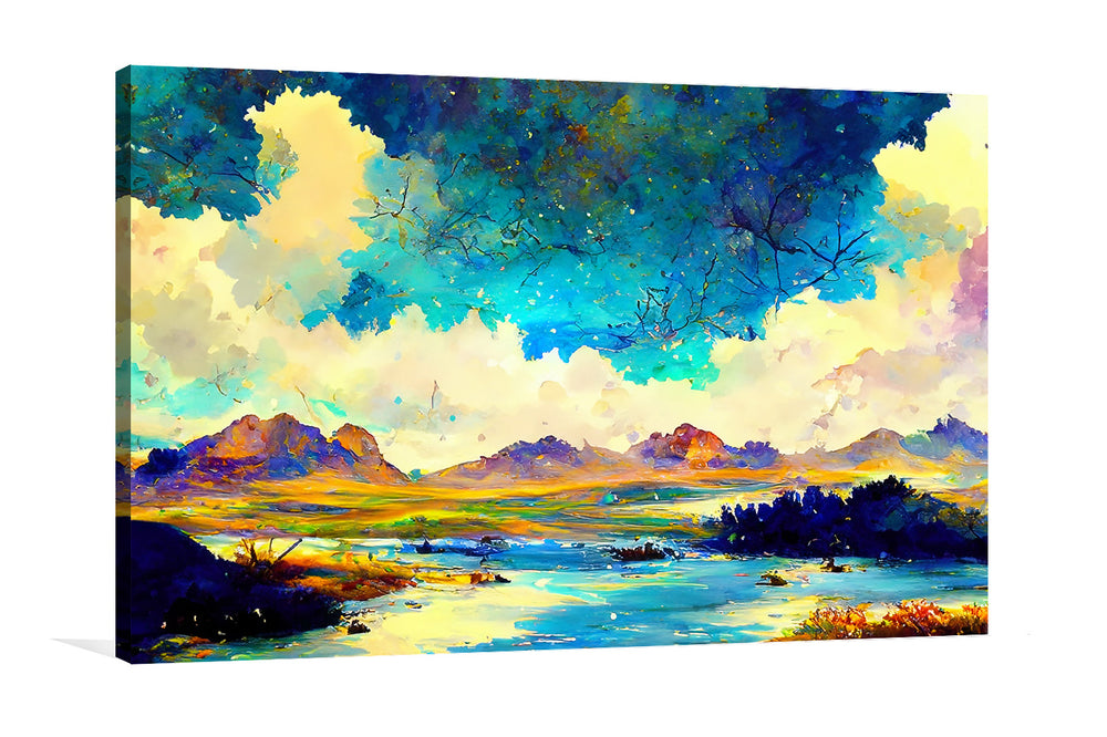 Buy Watercolor Landscape Paintings | ArtZolo.com
