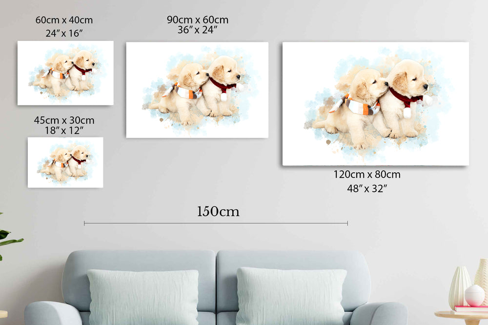 
                  
                    Custom Pet Watercolor Portrait – Personalized Wall Art for Pet Lovers 🐾
                  
                