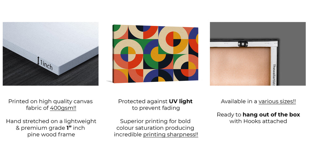 Canvas print wall art