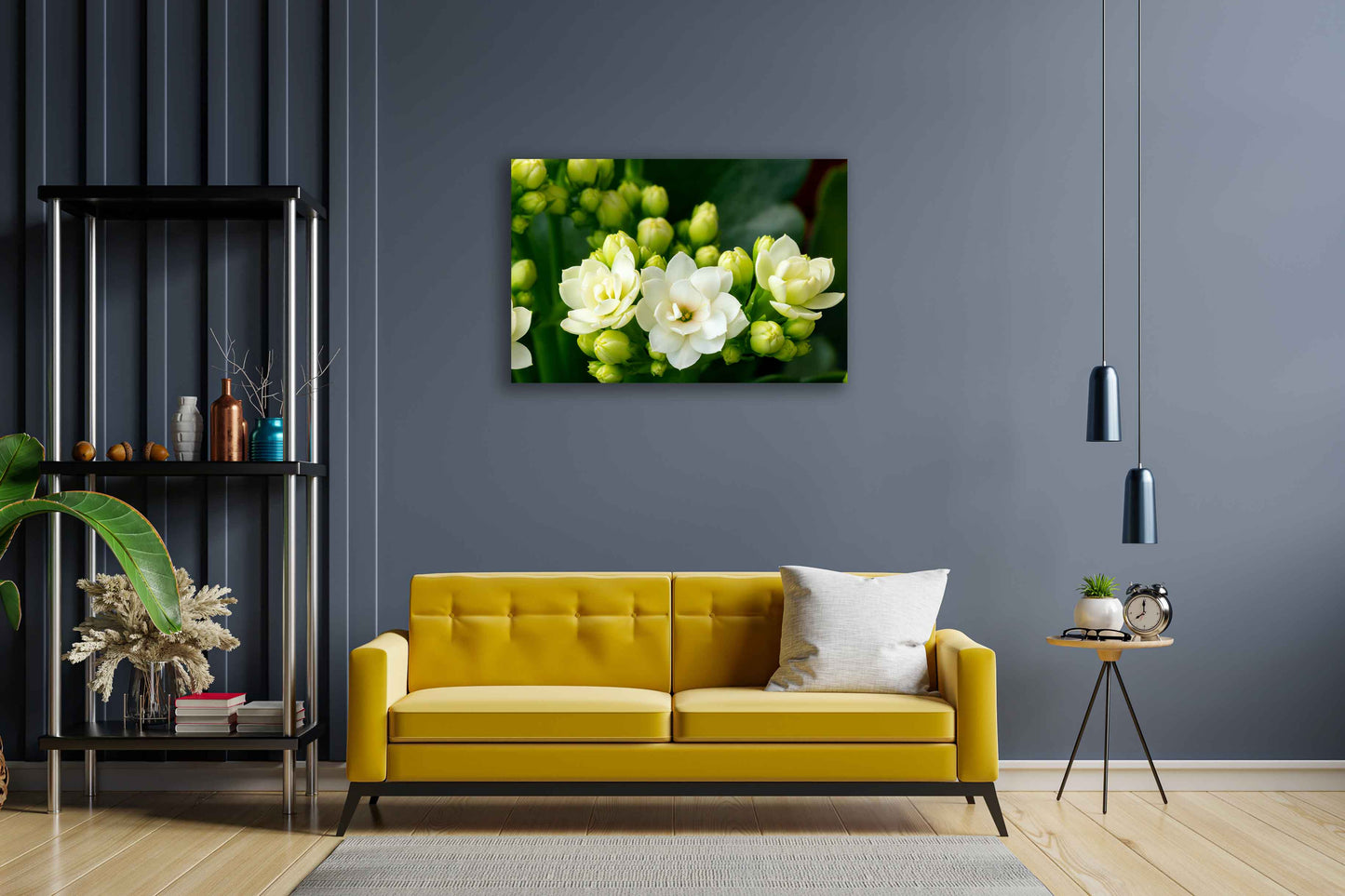 
                  
                    Jasmine flower Canvas Art in Room View
                  
                