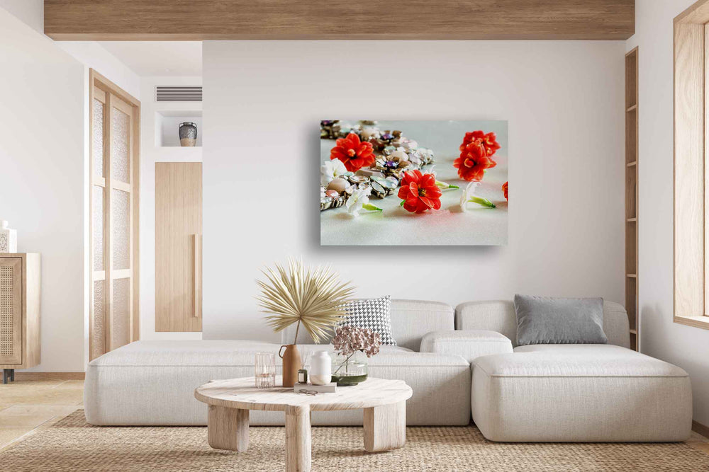 Jewel & Flower Canvas art