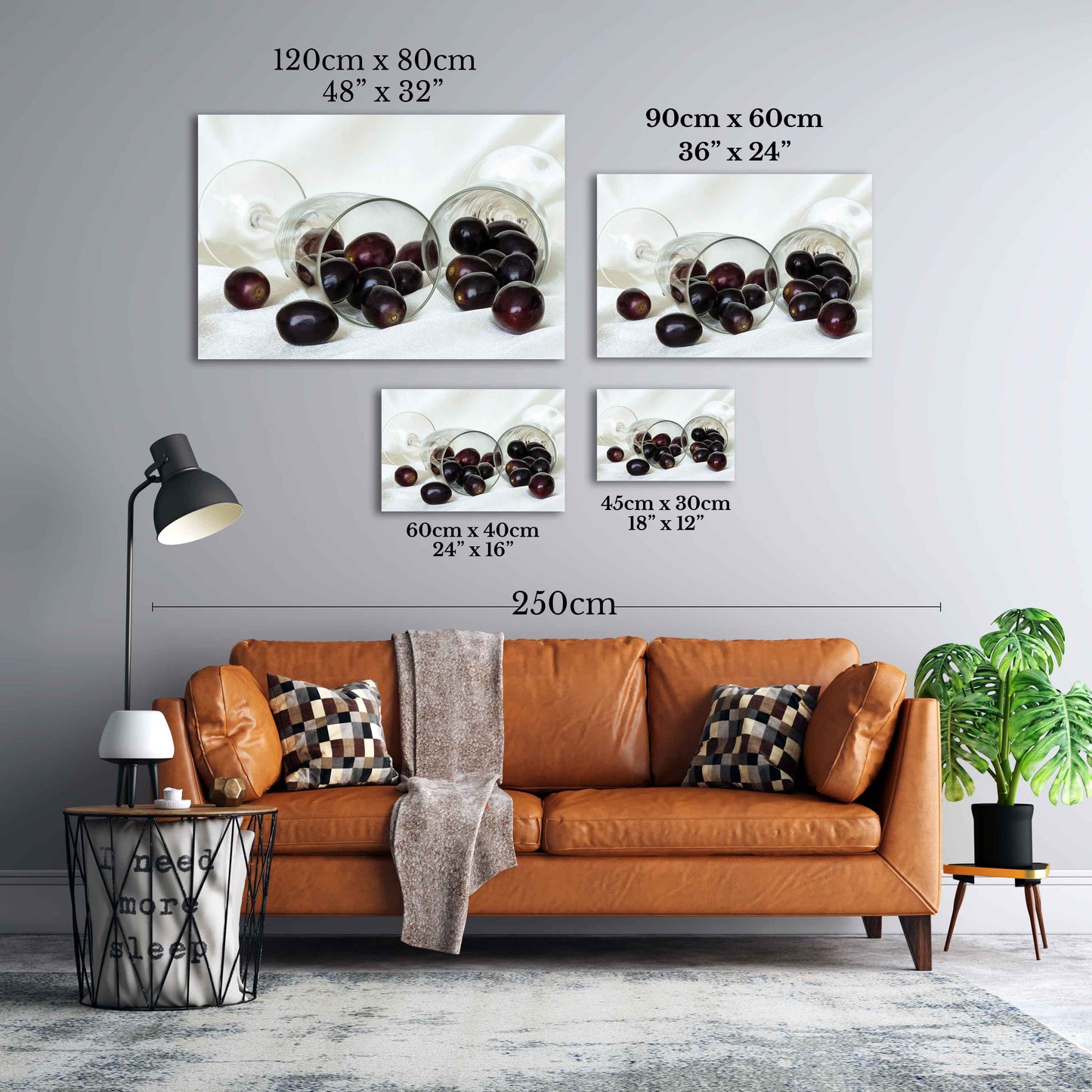 
                  
                    Grapes & Wine home decoration art
                  
                