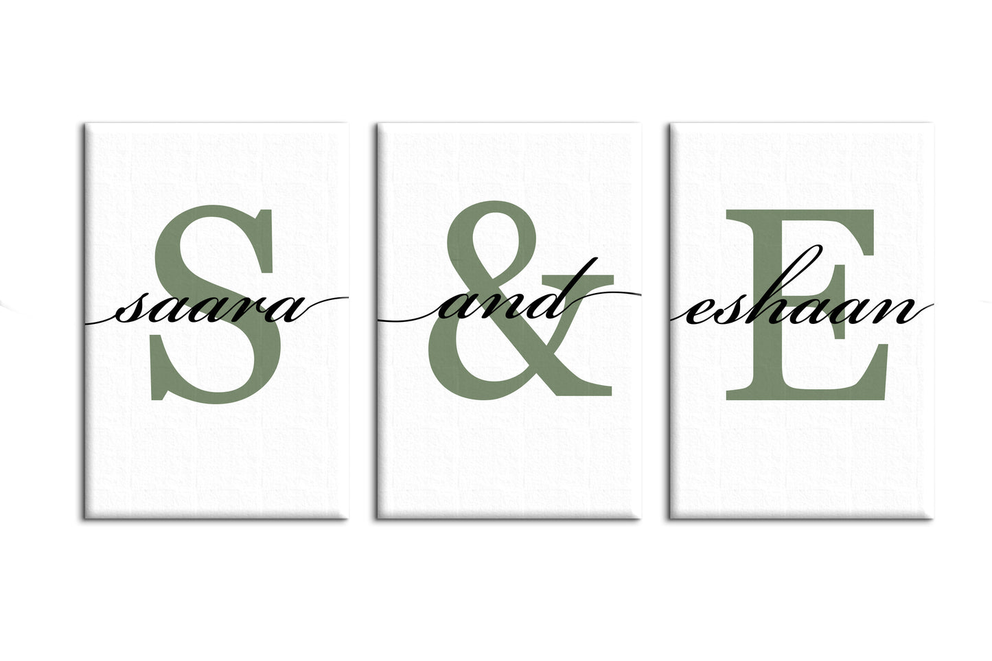 
                  
                    Three-Piece Personalized Art Frames
                  
                