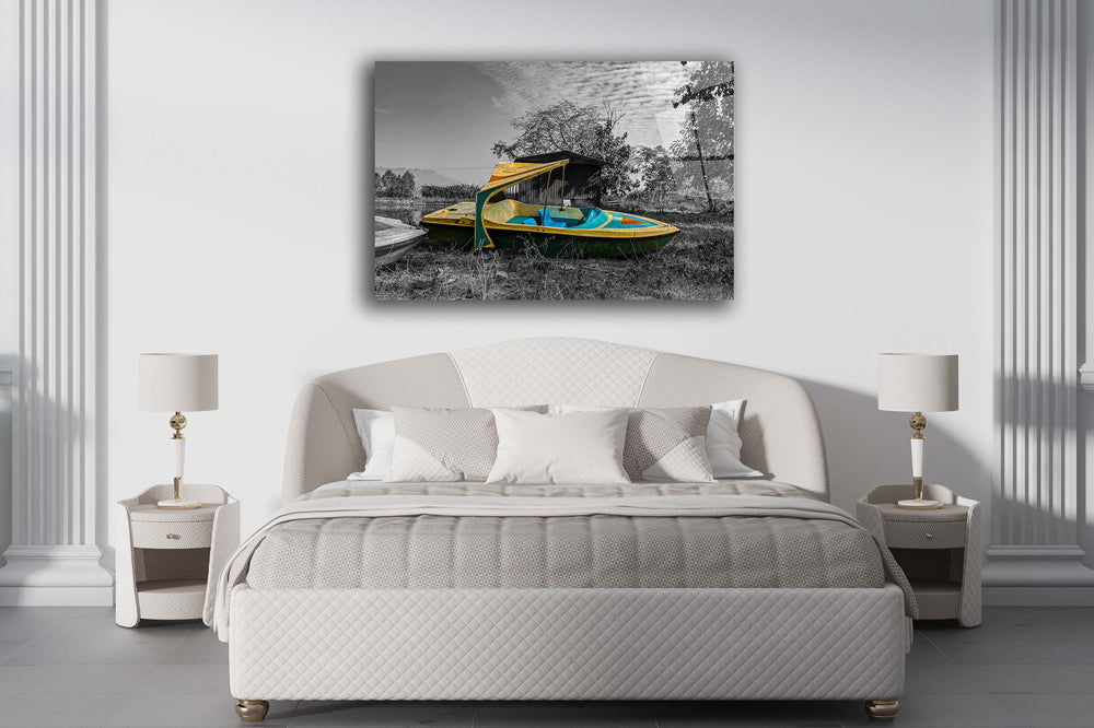
                  
                    Black and white canvas painting
                  
                