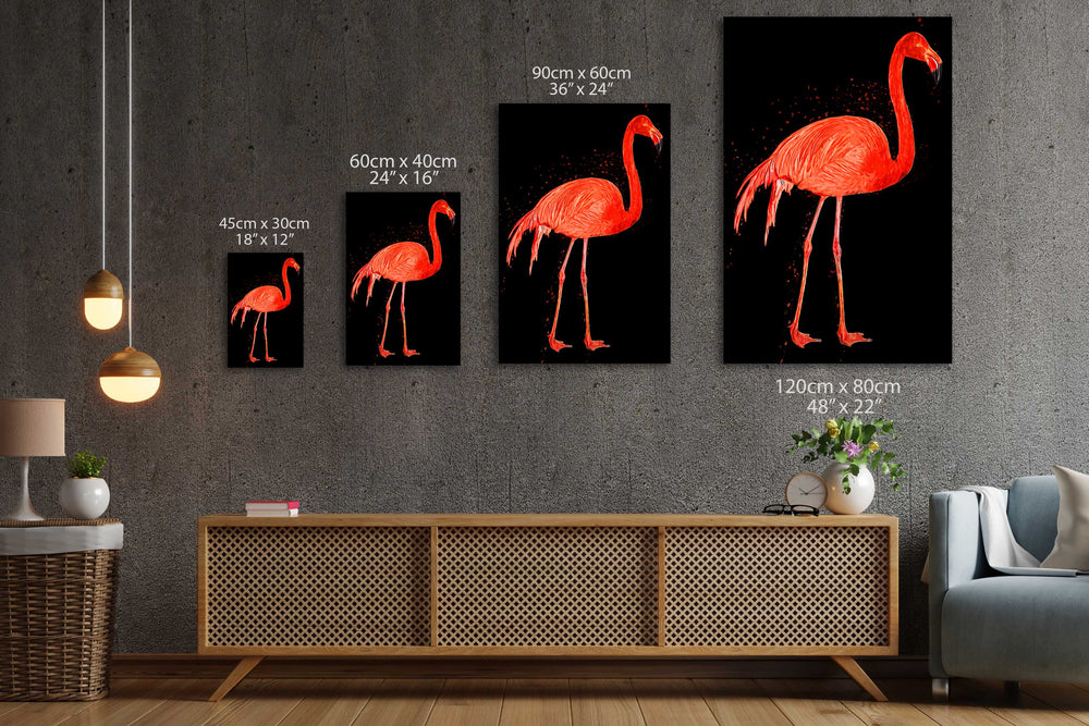 
                  
                    Flamingo Art Canvas and Acrylic Print
                  
                