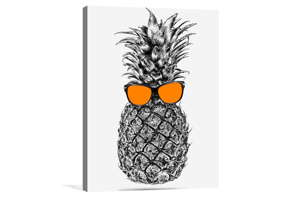 Pineapple canvas print