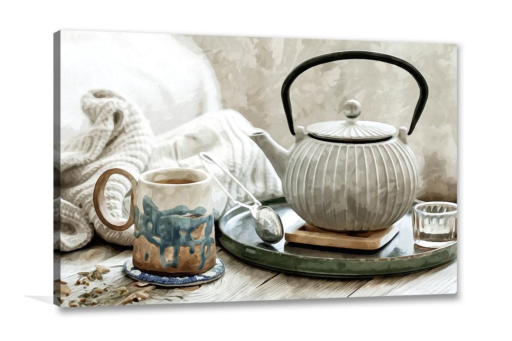 Tea Time Digital Painting