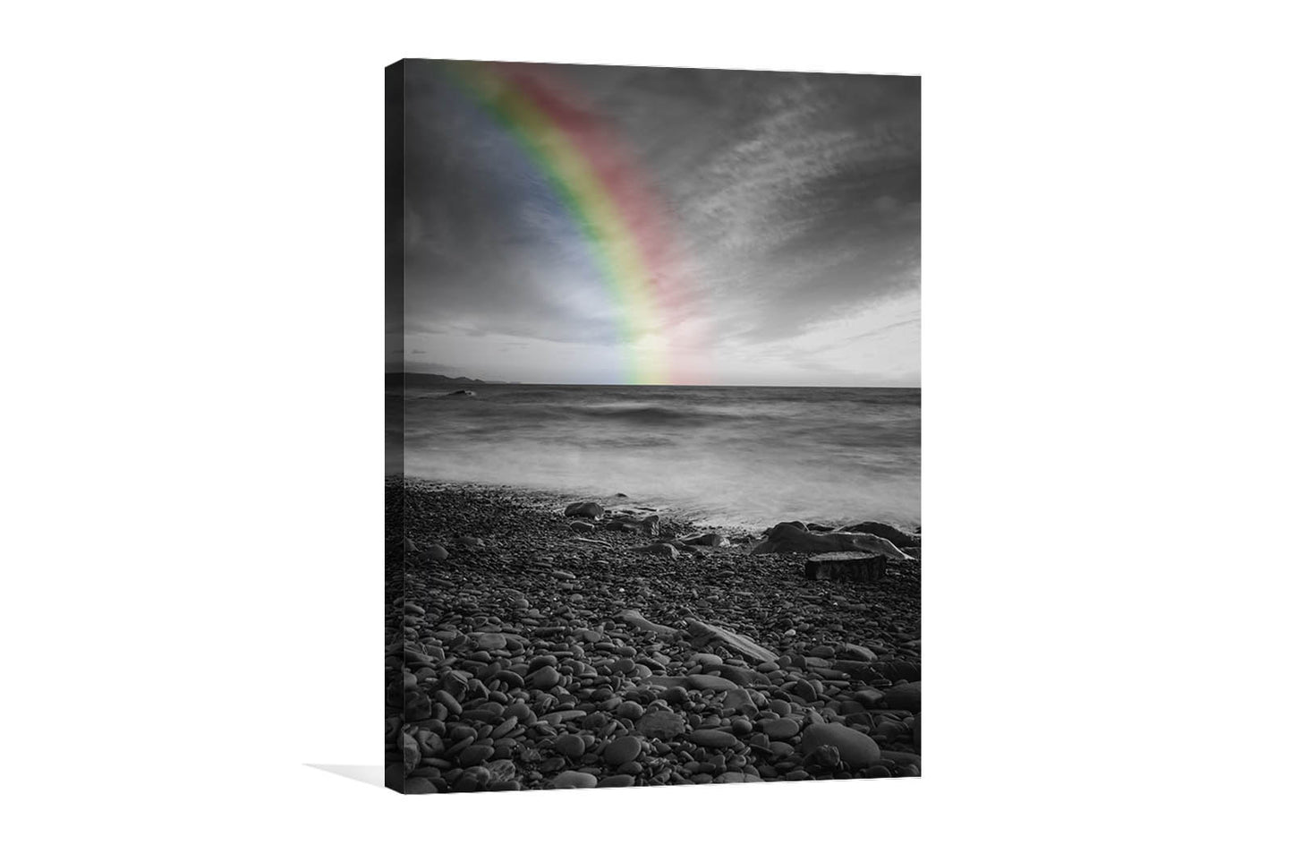 Rainbow canvas photo print