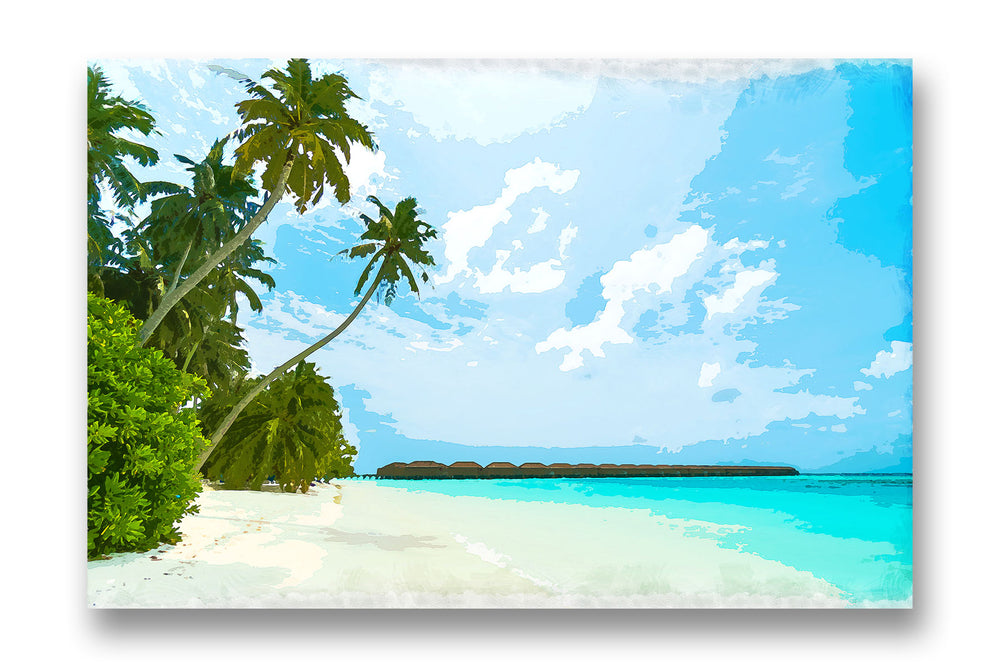 
                  
                    Tropical Beach Painting
                  
                