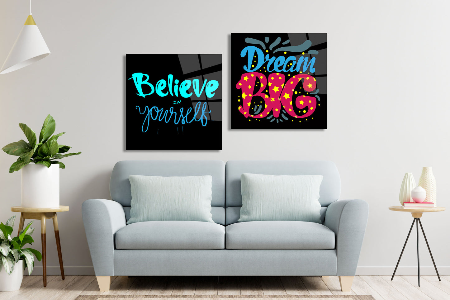 
                  
                    Motivational quote wall art
                  
                