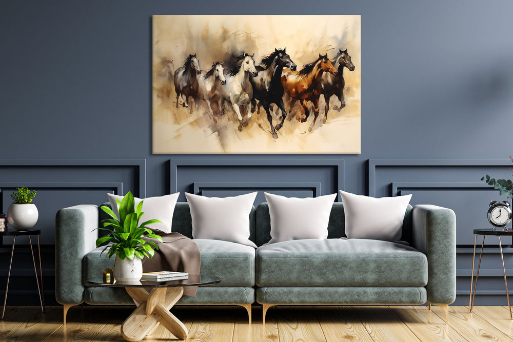"Gallop of Freedom: Seven Horses Running"