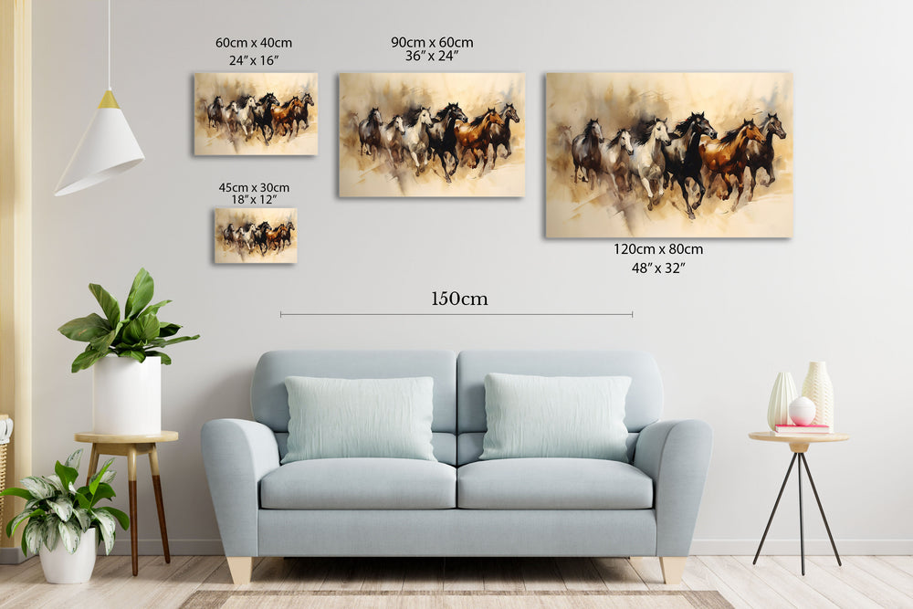 "Gallop of Freedom: Seven Horses Running"